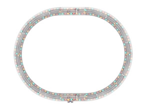 Lighted FasTrack 40"x50" Oval Track Pack